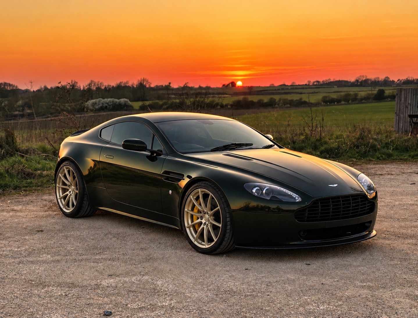 Vantage concept at sunset
